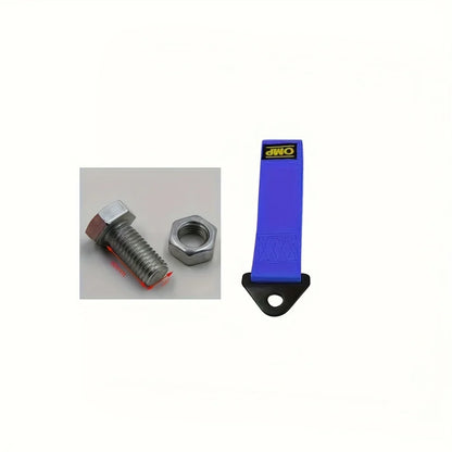 Heavy-Duty Nylon Tow Strap: Universal Car Racing Tow Ropes for Maximum Bumper Trailer Towing Strength
